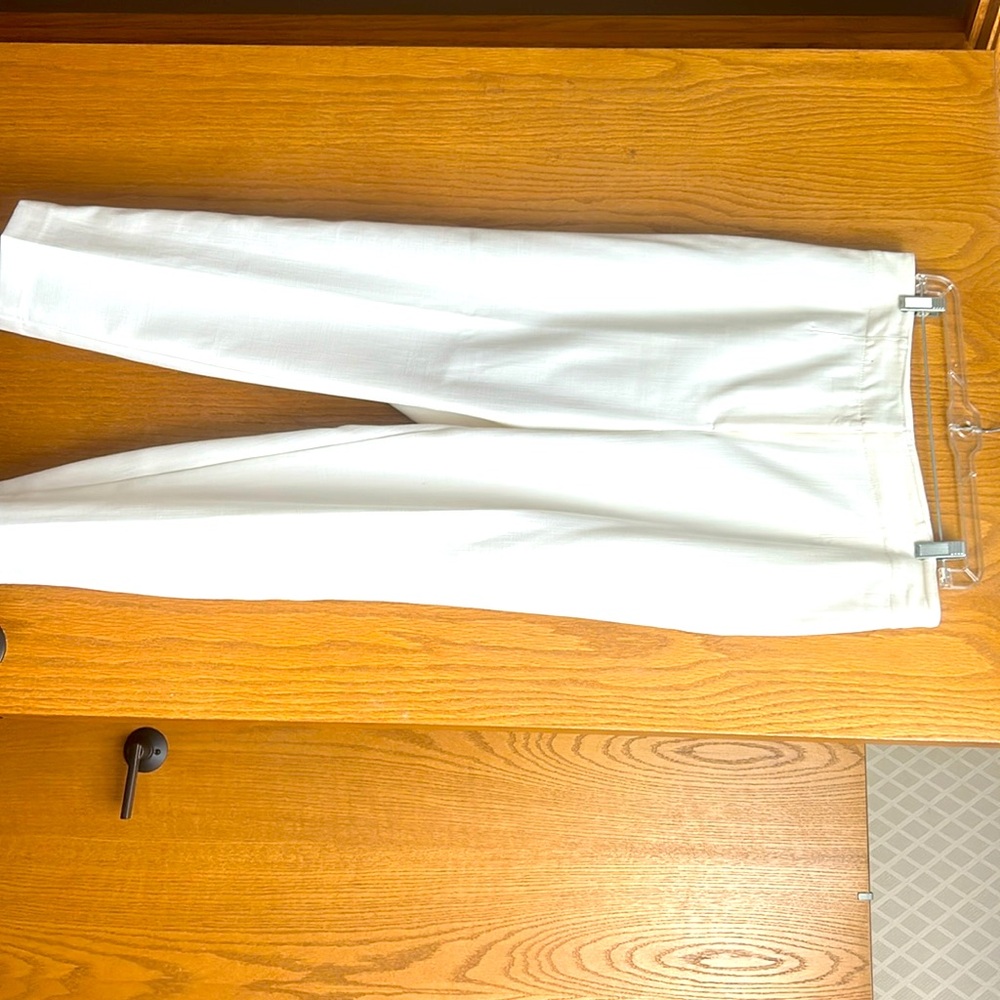 Ann Taylor Cream Linen 12